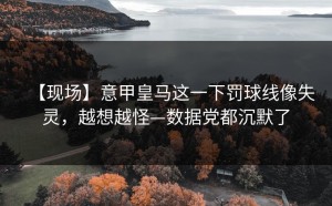 【现场】意甲皇马这一下罚球线像失灵，越想越怪—数据党都沉默了